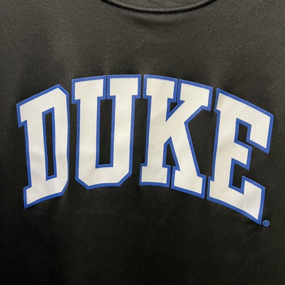 Dodger Men’s Large performance Black Shirt Duke University - Picture 6 of 6